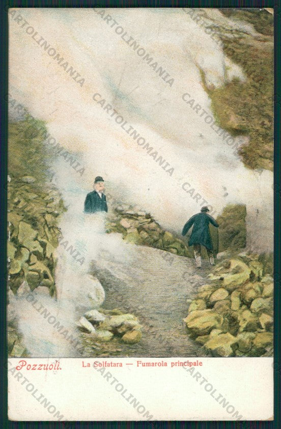 Napoli Pozzuoli Solfatara cartolina ZC5921 – fronte