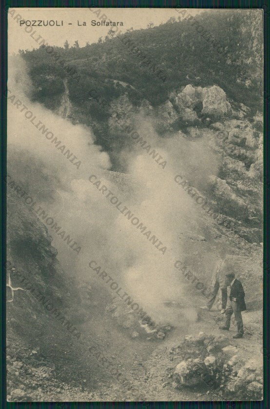 Napoli Pozzuoli Solfatara cartolina ZC5928 – fronte