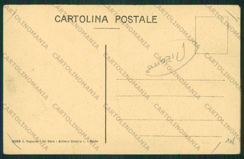 Napoli Pozzuoli Solfatara PIEGHE cartolina ZC5932 – retro