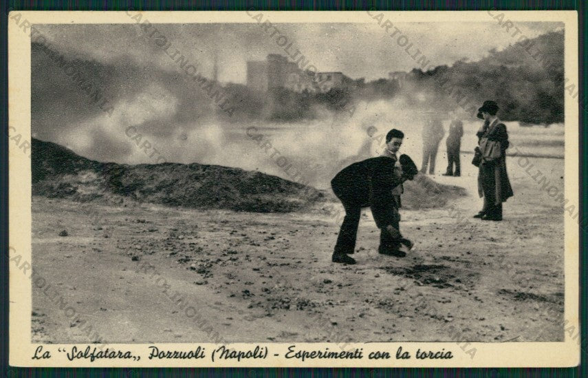 Napoli Pozzuoli Solfatara cartolina ZC5941 – fronte