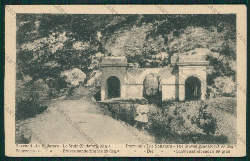 Napoli Pozzuoli Solfatara cartolina ZC5943 – fronte