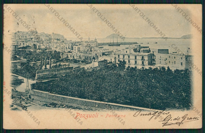 Napoli Pozzuoli Solfatara cartolina ZC5944 – fronte