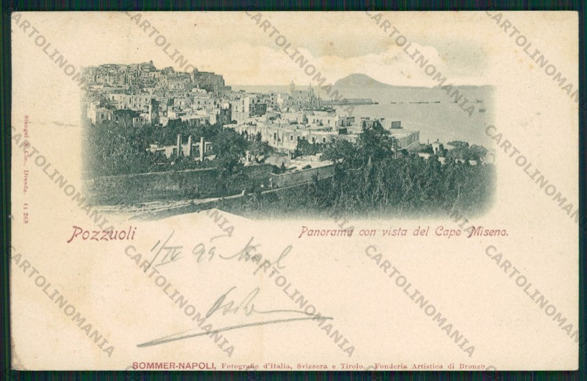 Napoli Pozzuoli PIEGA cartolina ZC5945 – fronte