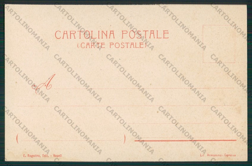 Napoli Santa Lucia Brancaccio cartolina ZC5948 – retro