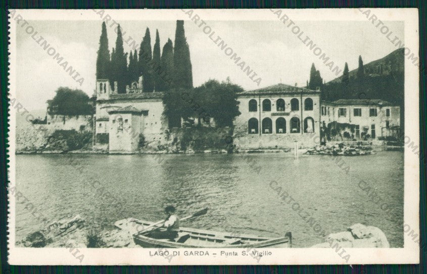 Verona Garda Punta San Vigilio Lago di Garda cartolina ZC5956 – fronte