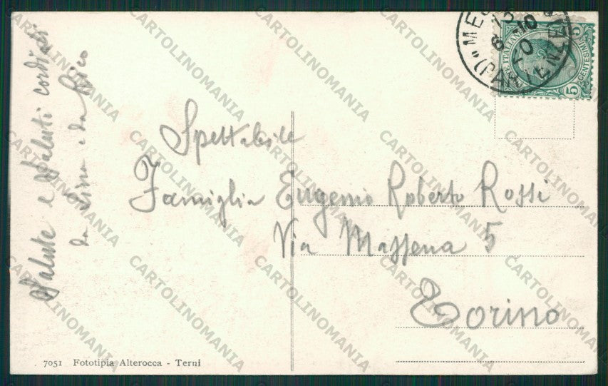Messina Città Terremoto cartolina ZC5966 – retro