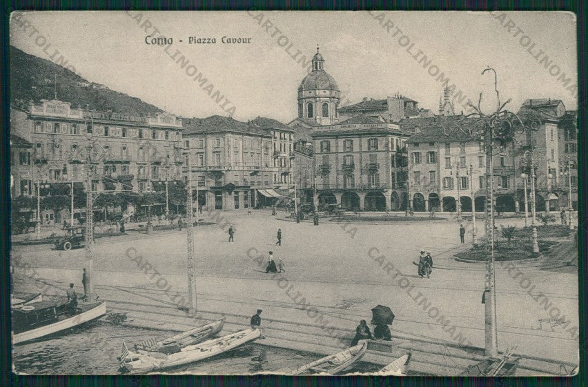 Como Città Lago di Barche cartolina ZC5969 – fronte