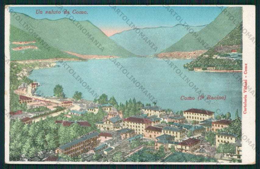 Como Città Lago di cartolina ZC5978 – fronte