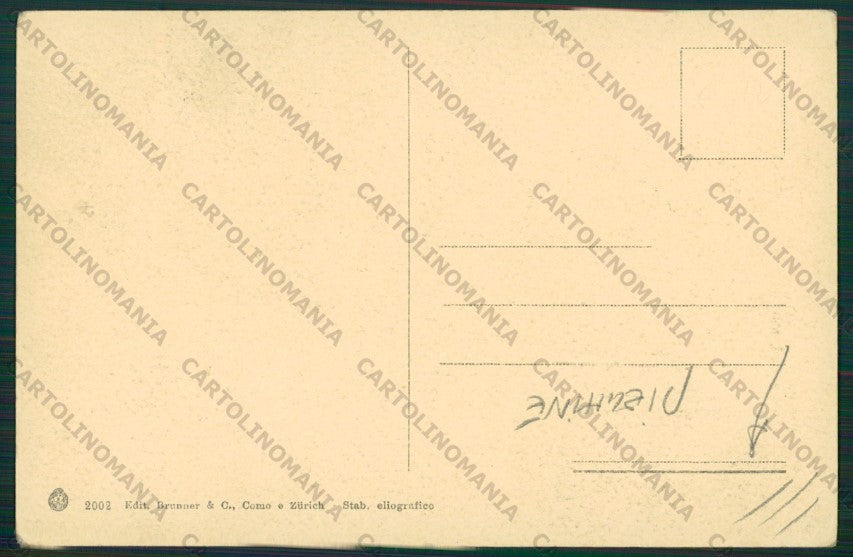 Como Città Tram PIEGHINE cartolina ZC5986 – retro