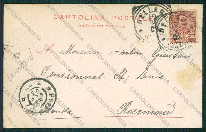 Como Bellagio Lago di PIEGHINA cartolina ZC5988 – retro