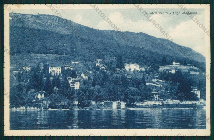 Novara San Maurizio Lago Maggiore cartolina ZC6015 – fronte