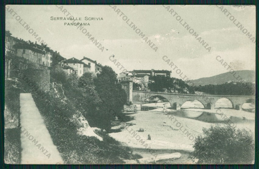 Alessandria Serravalle Scrivia ABRASA cartolina ZC6041 – fronte