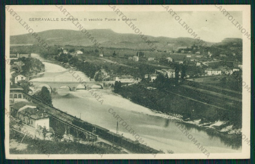 Alessandria Serravalle Scrivia ANGOLINO SCOLLATO cartolina ZC6042 – fronte