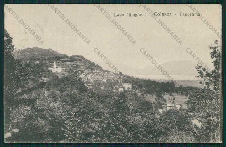 Novara Colazza Lago Maggiore cartolina ZC6058 – fronte