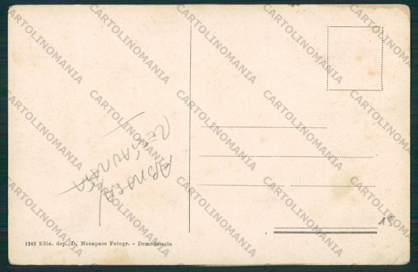 Verbania Premosello Ponte Luvetto Sempione ABRASA RESTAURATA cartolina ZC6062 – retro