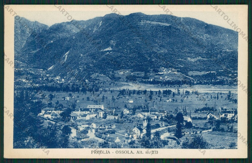 Verbania Crevoladossola Preglia cartolina ZC6071 – fronte