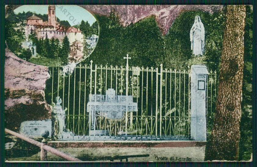 Verbania Cossogno Grotta di Lourdes cartolina ZC6072 – fronte