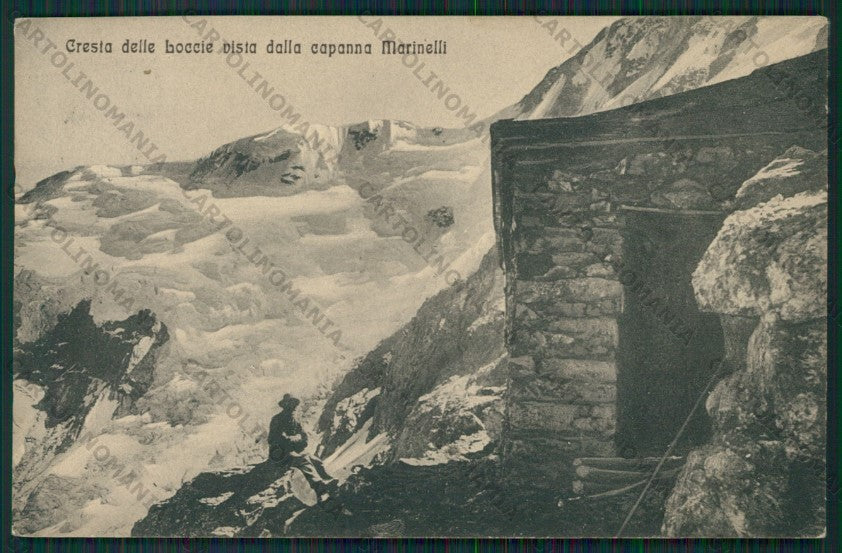 Verbania Macugnaga Capanna Marinelli PIEGA cartolina ZC6075 – fronte
