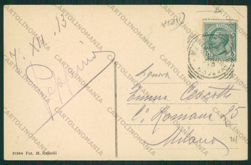 Verbania Macugnaga Capanna Marinelli PIEGA cartolina ZC6075 – retro