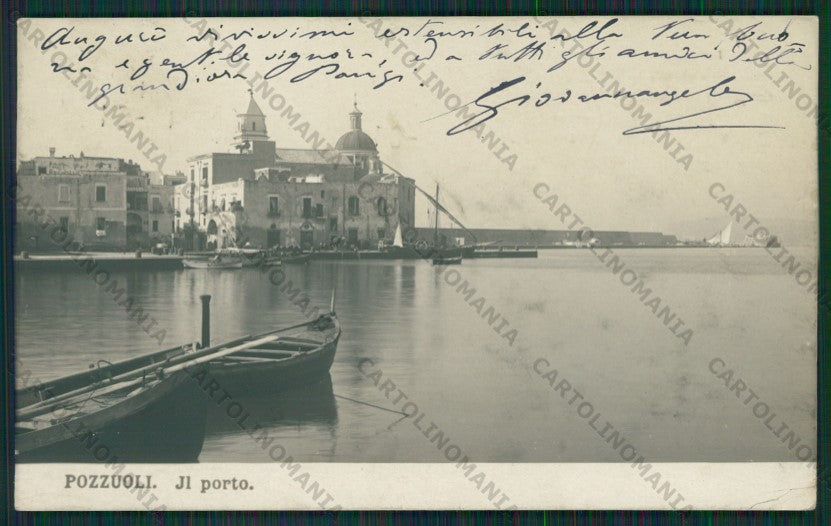 Napoli Pozzuoli PIEGHINA Foto cartolina ZC6090 – fronte