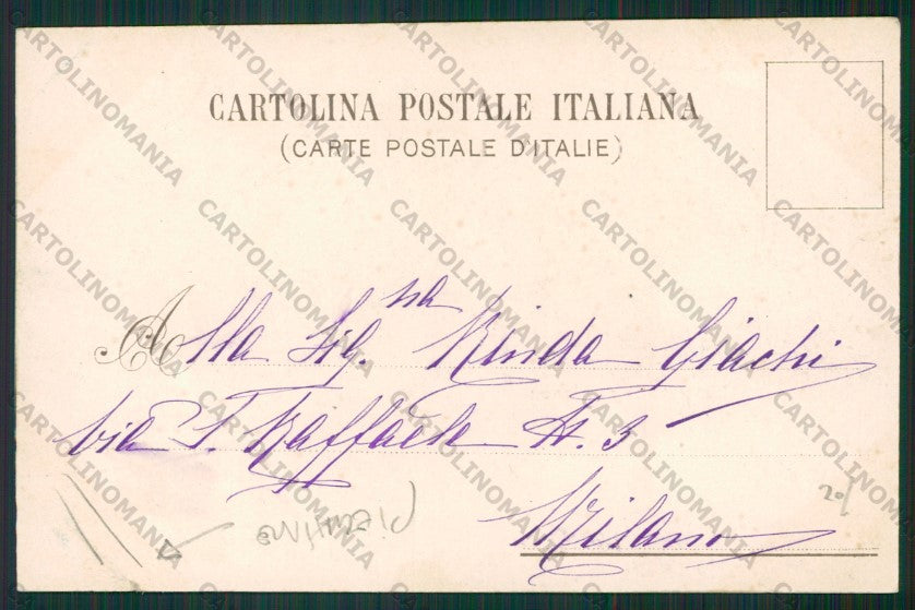 Milano Monza Besana Brianza Villa Raverio PIEGHINE cartolina ZC6110 – retro