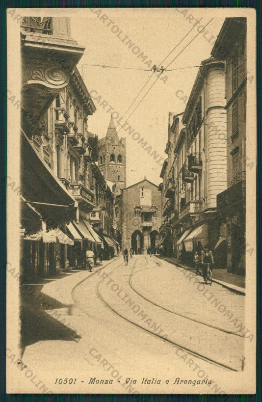 Milano Monza PIEGA cartolina ZC6130 – fronte