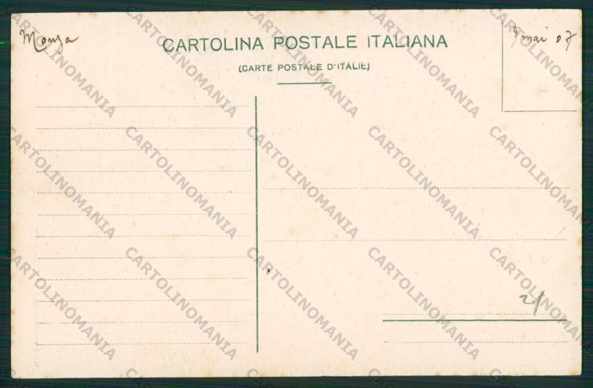 Milano Monza Arengario cartolina ZC6139 – retro