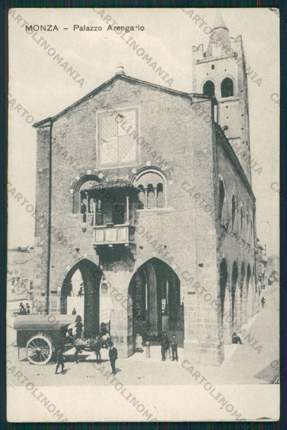 Milano Monza Arengario Carro cartolina ZC6140 – fronte