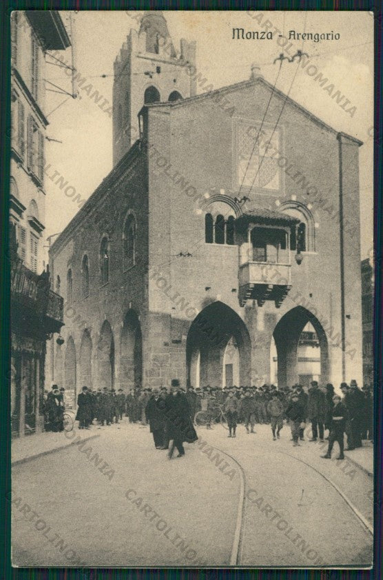 Milano Monza Arengario cartolina ZC6141 – fronte