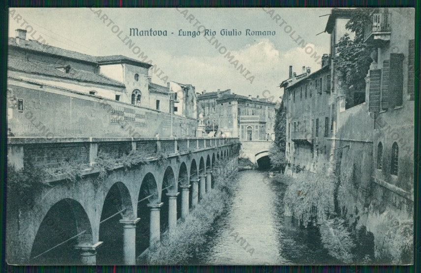 Mantova Città Rio Giulio Romano cartolina ZC6193 – fronte
