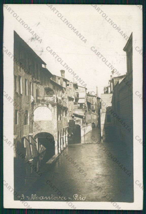 Mantova Città PIEGHINA Foto cartolina ZC6211 – fronte