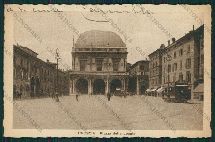 Brescia Città Tram cartolina ZC6215 – fronte