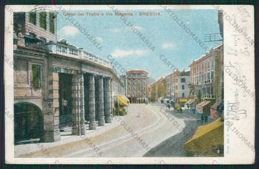 Brescia Città Teatro cartolina ZC6216 – fronte