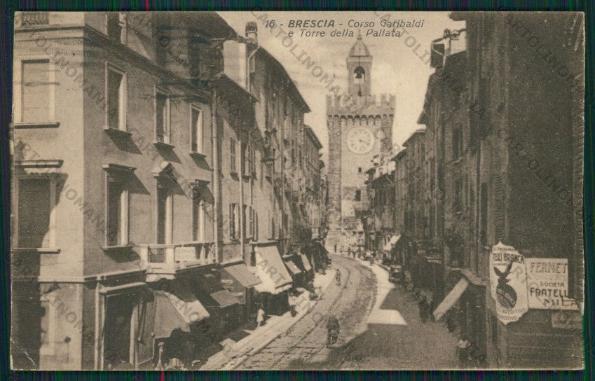 Brescia Città PIEGA cartolina ZC6221 – fronte