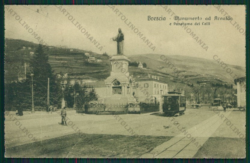 Brescia Città Tram cartolina ZC6227 – fronte
