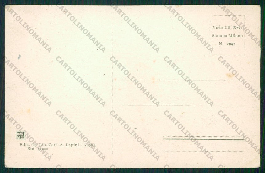Verbania Lago Maggiore Battello cartolina ZC6245 – retro