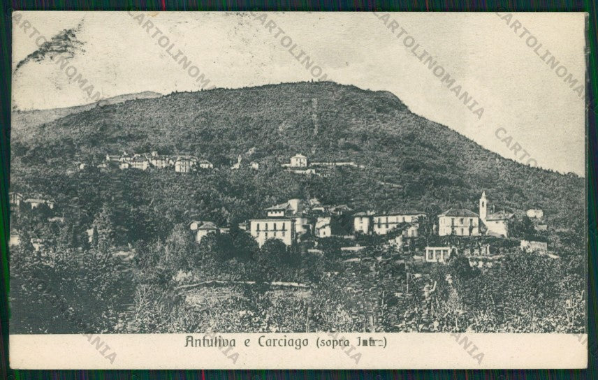 Verbania Antuliva Carciago PIEGA cartolina ZC6254 – fronte