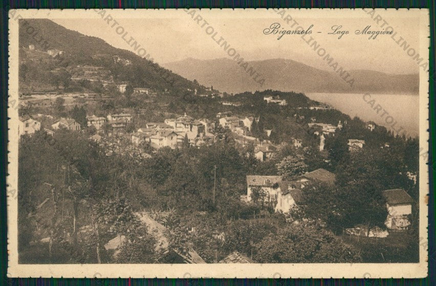 Verbania Biganzolo Lago Maggiore PIEGHINE cartolina ZC6256 – fronte