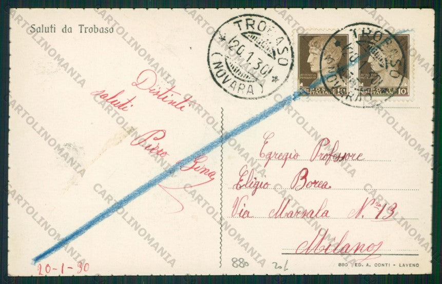 Verbania Trobaso cartolina ZC6259 – retro