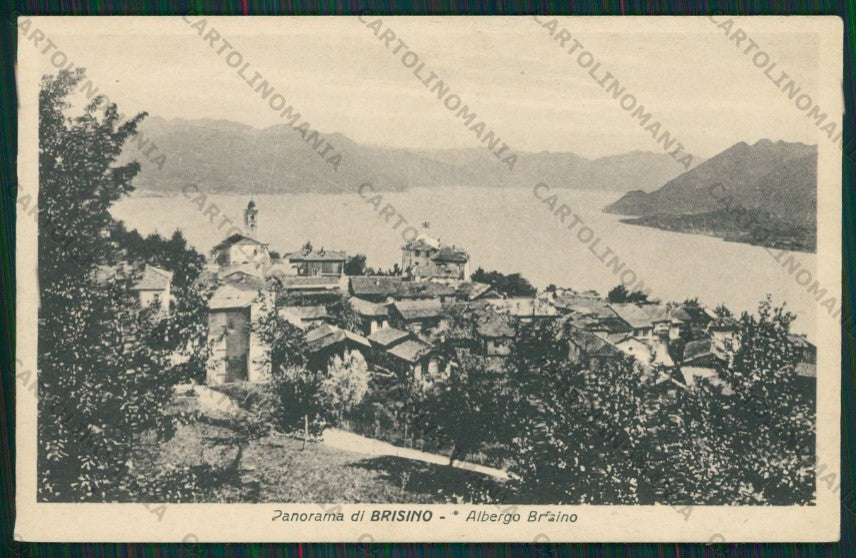 Verbania Stresa Brisino Lago Maggiore cartolina ZC6264 – fronte