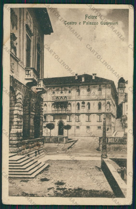 Belluno Feltre PIEGHINA STRAPPINO cartolina ZC6272 – fronte