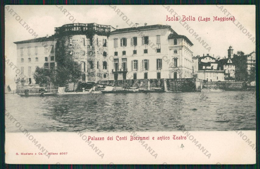 Verbania Stresa Isola Bella Lago Maggiore Teatro cartolina ZC6279 – fronte
