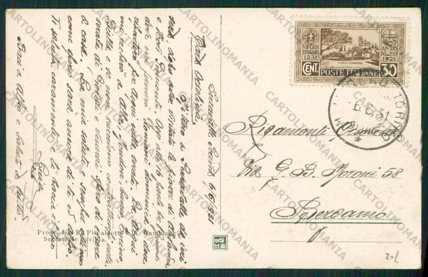 Alessandria Serravalle Scrivia cartolina ZC6288 – retro