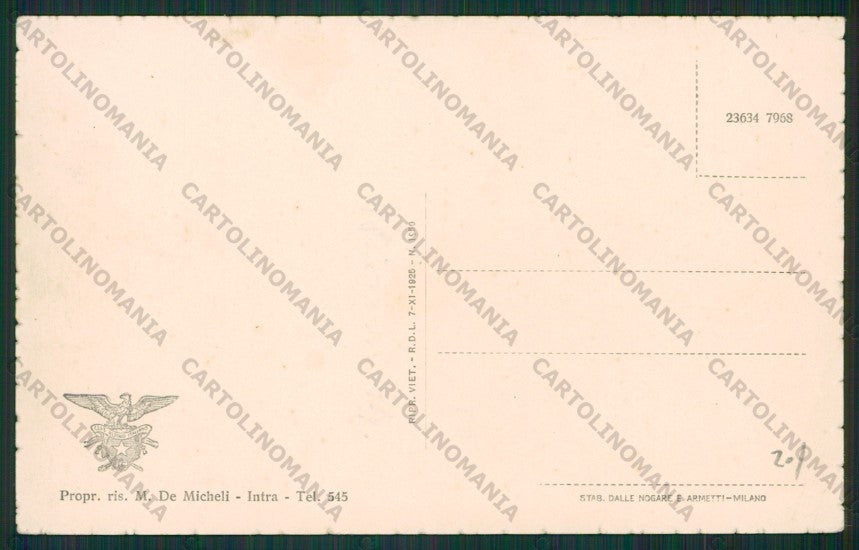 Verbania Intra Alpe Pianezza Pascolo cartolina ZC6305 – retro