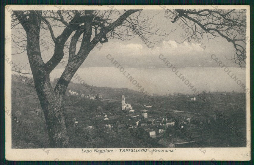 Novara Nebbiuno Tapigliano Lago Maggiore cartolina ZC6314 – fronte