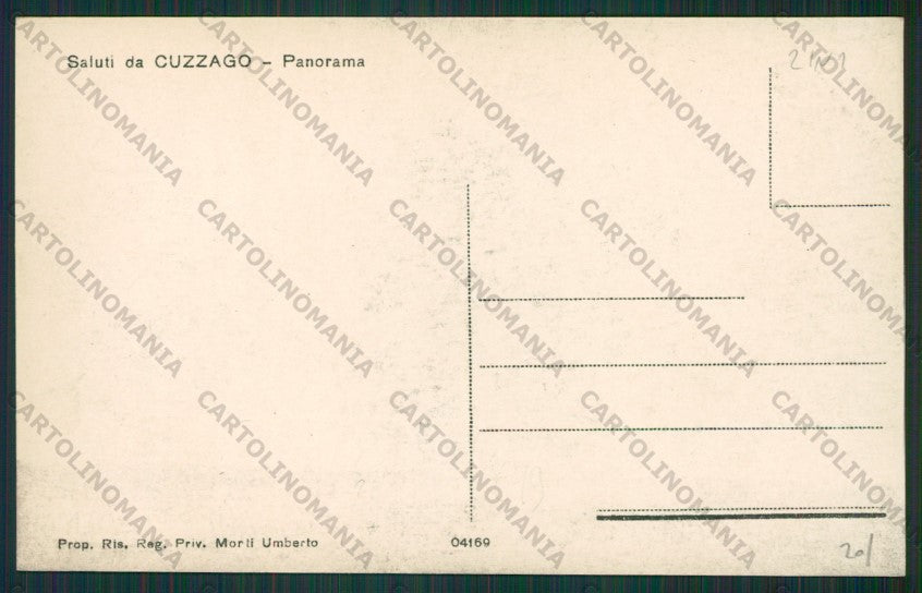 Verbania Premosello Cuzzago cartolina ZC6318 – retro