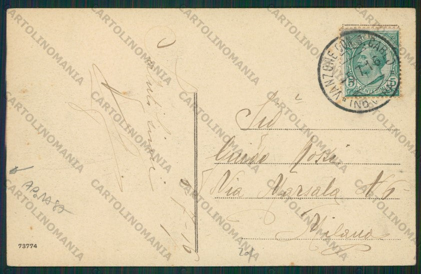 Verbania Vanzone ABRASA cartolina ZC6319 – retro
