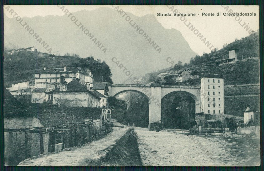 Verbania Crevoladossola cartolina ZC6338 – fronte