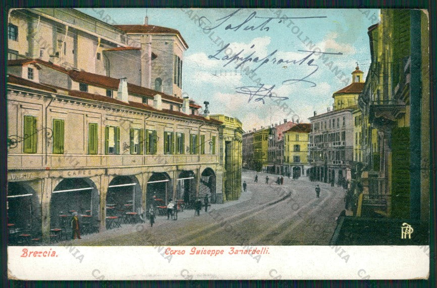 Brescia Città PIEGHINE cartolina ZC6376 – fronte