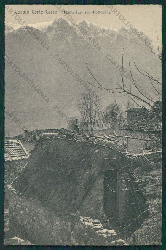 Verbania Casale Corte Cerro Mottarone cartolina ZC6402 – fronte